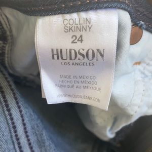 Hudson Collin Skinny Jeans size 24 regular